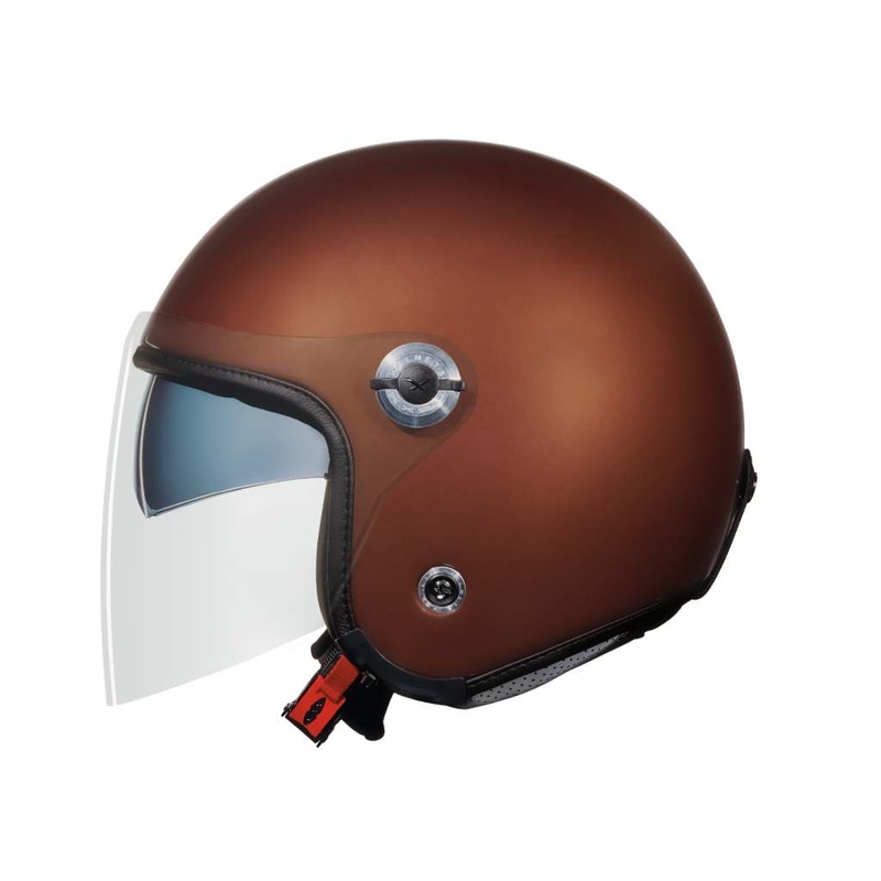 Otevřená helma na motorku Nexx X70 Plain Chocolate výprodej