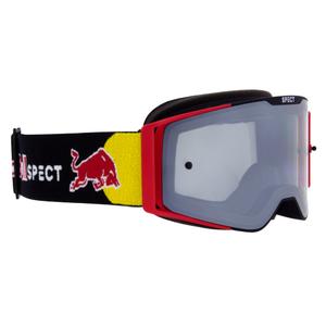 Gafas de motocross Red Bull Spect TORP negras y rojas con cristales ahumados