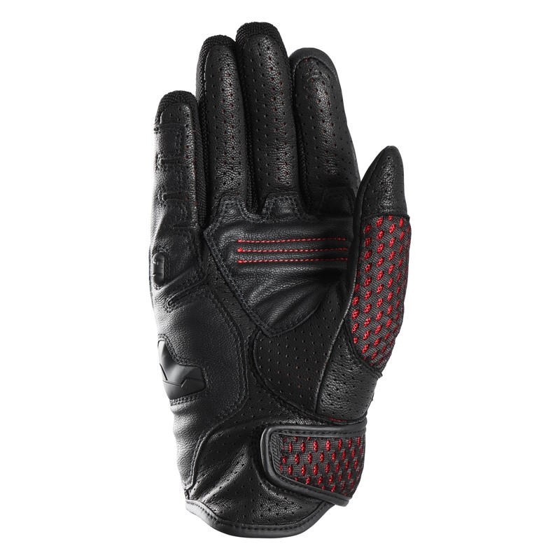 Guantes de moto Furygan TD Air negro-rojo-blanco