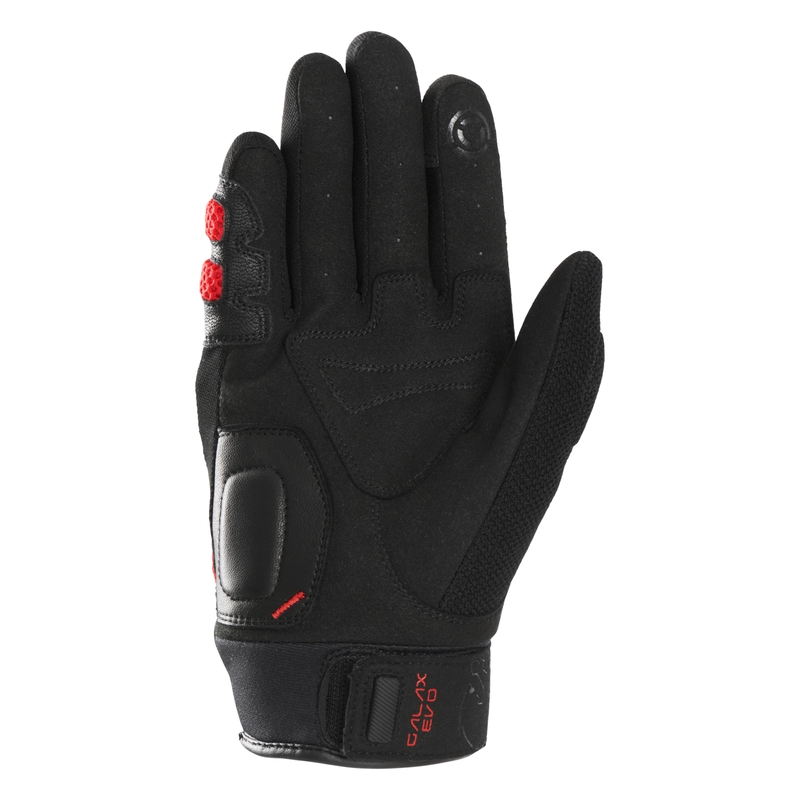 Guantes de moto Furygan Galax EVO negro y rojo
