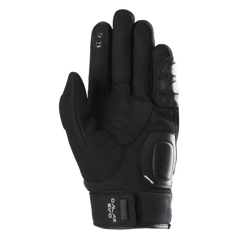 Guantes de moto Furygan Galax EVO blanco y negro