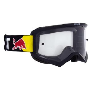 Gafas de motocross Red Bull Spect EVAN negras con lente transparente