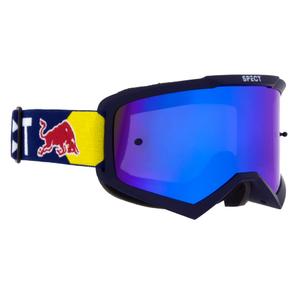 Gafas de motocross Red Bull Spect EVAN azul oscuro con lente azul