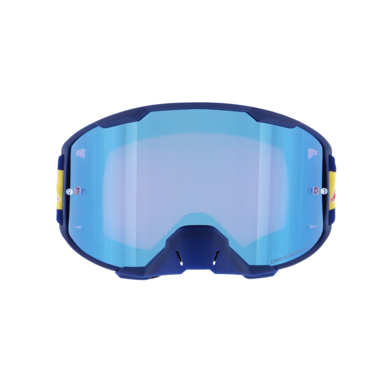 Gafas de motocross Red Bull Spect STRIVE S azul con lente azul