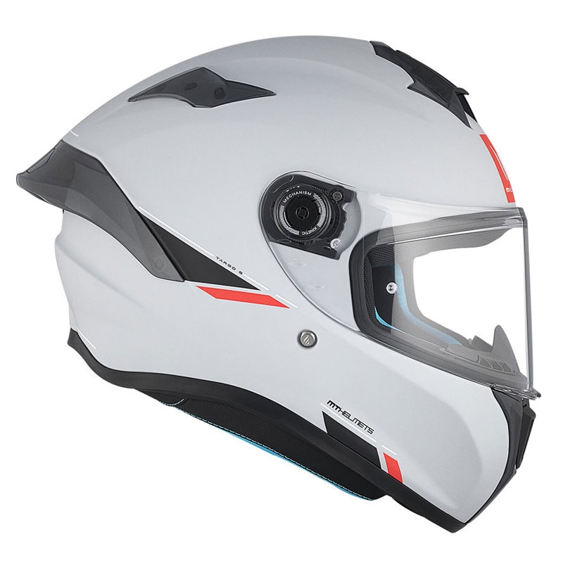 MT TARGO S SOLID A12 casco integral de moto gris mate