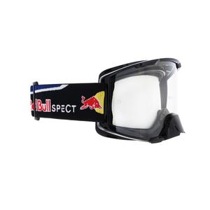 Gafas de motocross Red Bull Spect STRIVE S negras con lente transparente