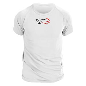 Camiseta de hombre nanosilver® RIDE blanca