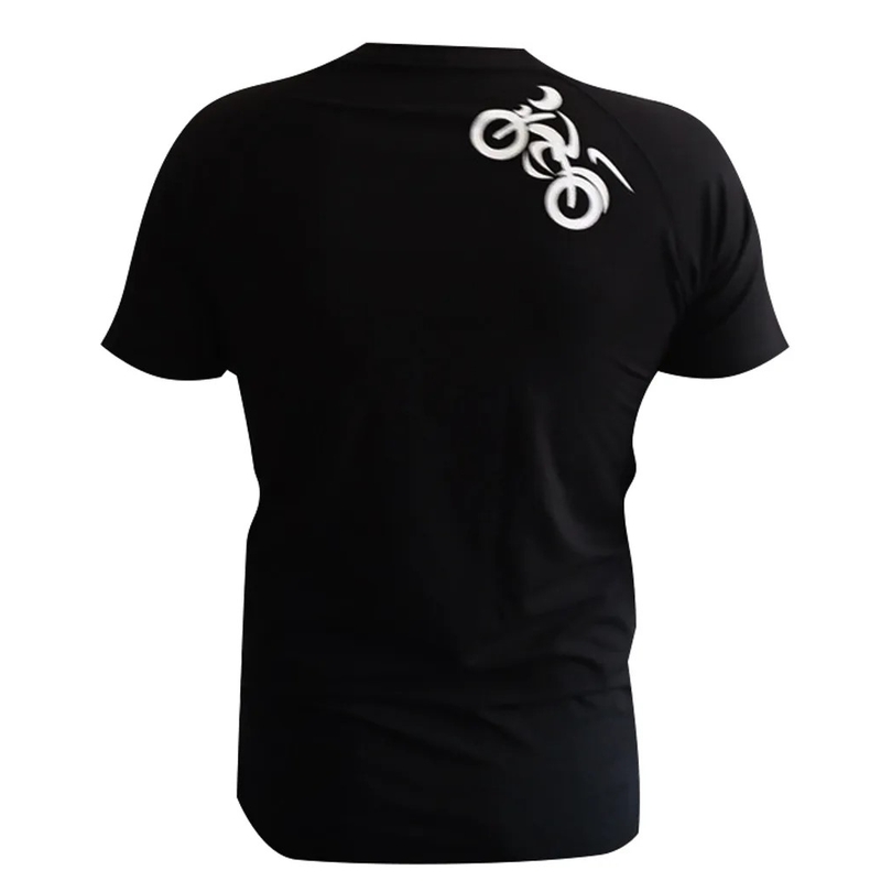 Camisa de hombre nanosilver® MOTO negra