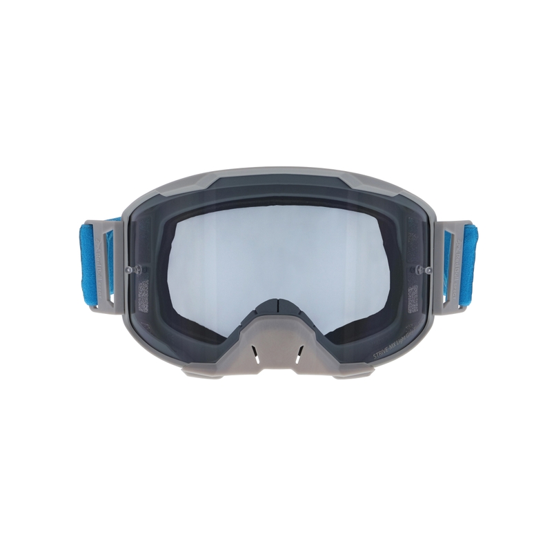 Gafas de motocross Red Bull Spect STRIVE S gris con cristales ahumados