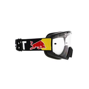 Gafas de motocross Red Bull Spect WHIP negras con lente transparente