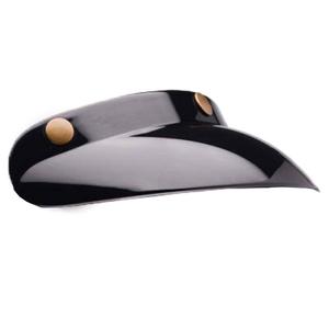 Visera para casco Lazer Mambo negro brillante