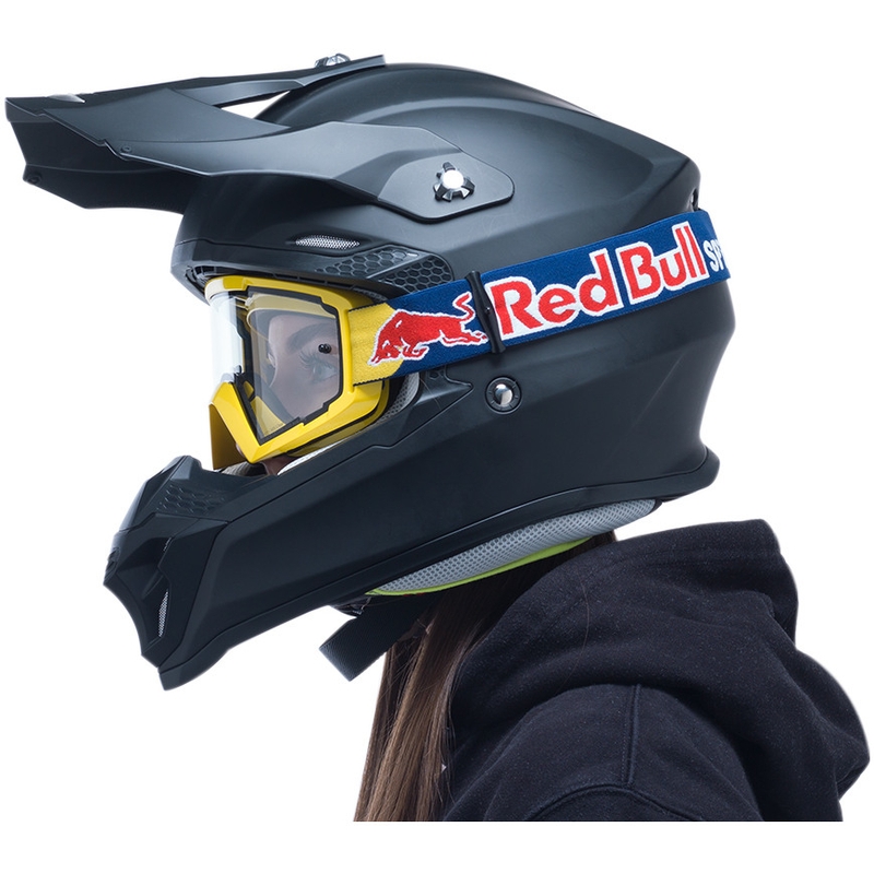Gafas de motocross Red Bull Spect WHIP amarillo con lente transparente