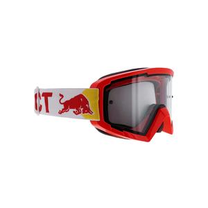 Gafas de motocross Red Bull Spect WHIP rojo con lente transparente