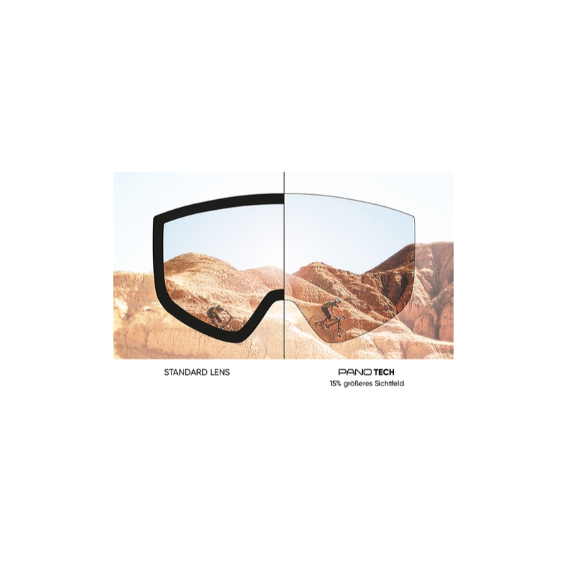 Gafas de motocross Red Bull Spect STRIVE S rojo con lente roja