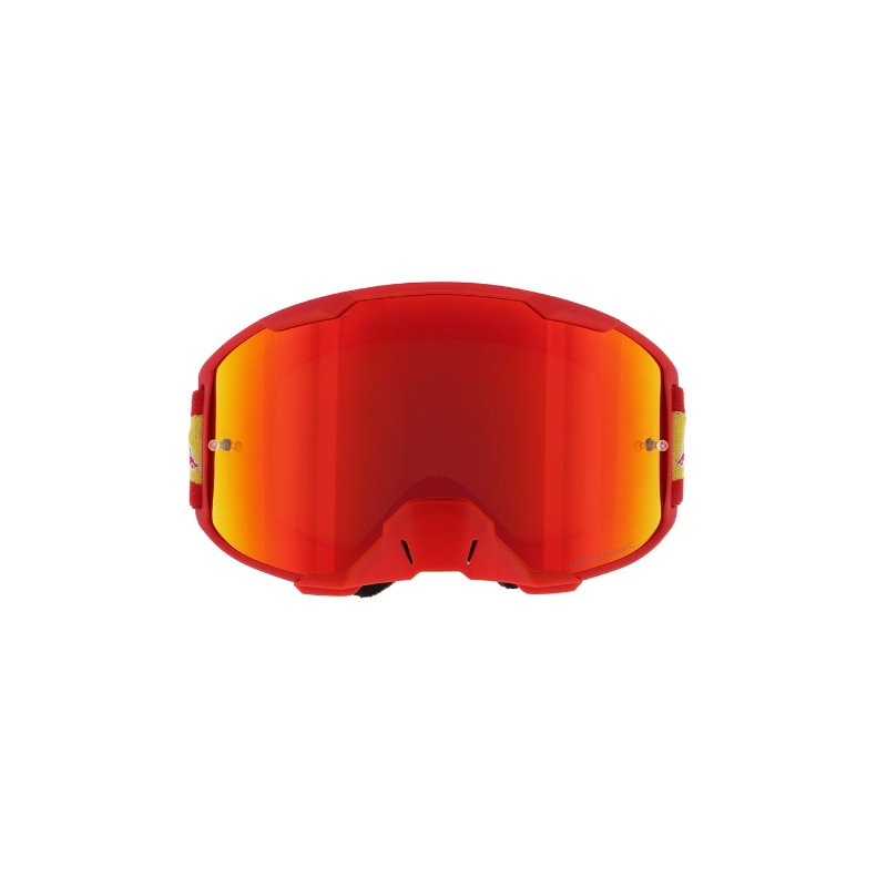 Gafas de motocross Red Bull Spect STRIVE S rojo con lente roja