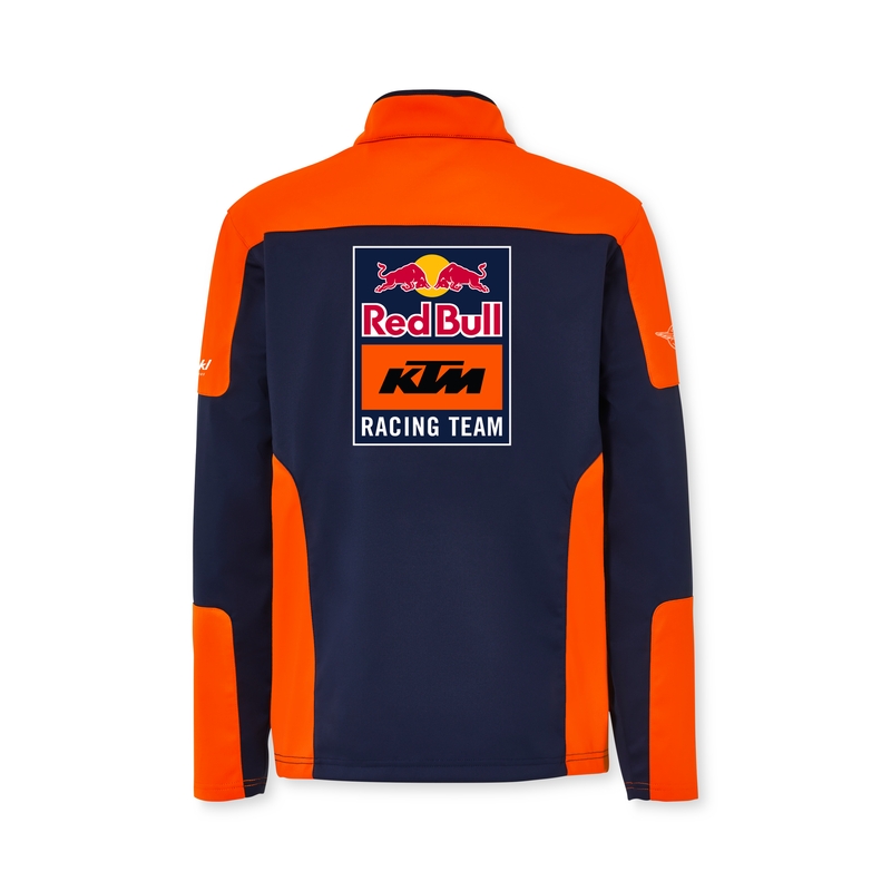 Chaqueta softshell KTM Replica Team azul-naranja