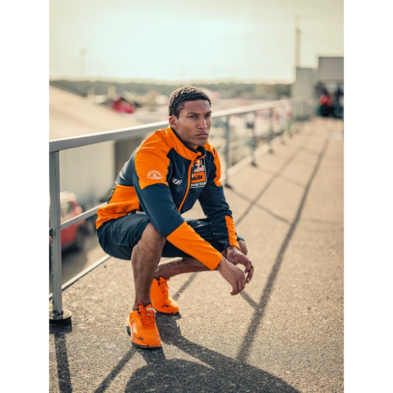 Chaqueta softshell KTM Replica Team azul-naranja
