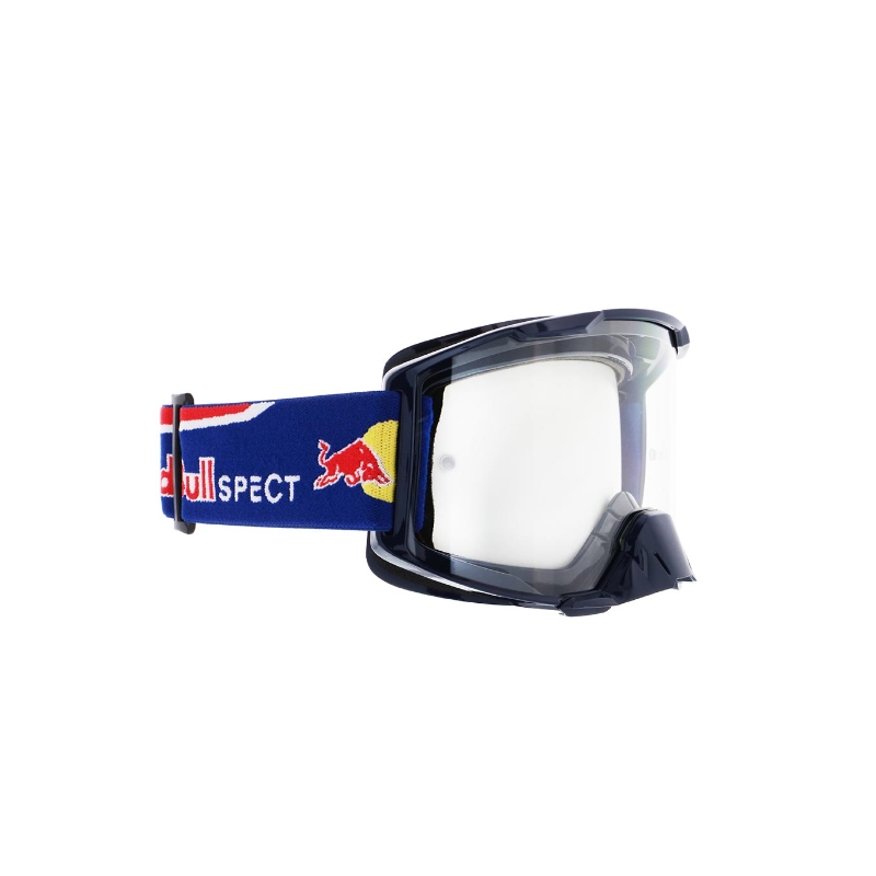 Gafas de motocross Red Bull Spect STRIVE S azul con lente transparente