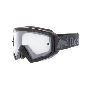 Gafas de motocross Red Bull Spect WHIP gris oscuro con lente transparente