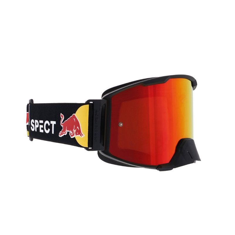 Gafas de motocross Red Bull Spect STRIVE S negro con lente naranja