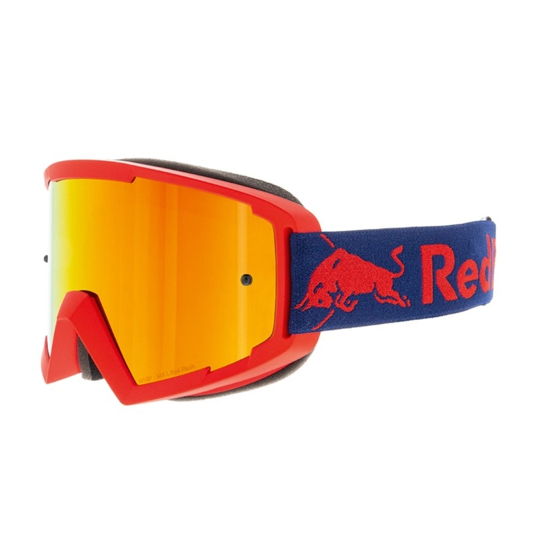 Gafas de motocross Red Bull Spect WHIP rojo con lente naranja