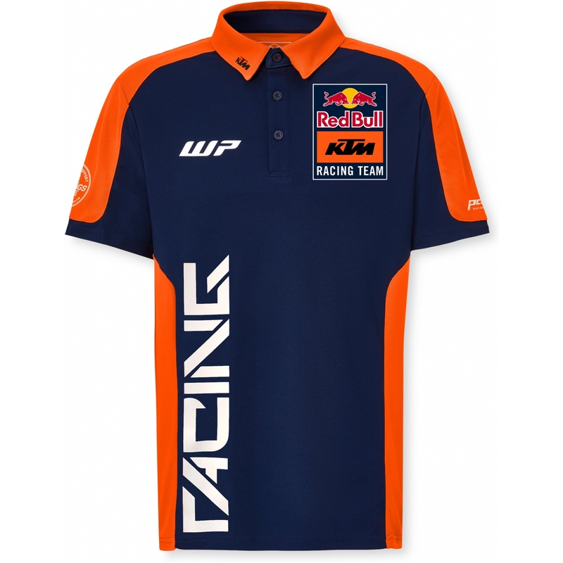 Polo KTM Replica Team azul-naranja liquidación