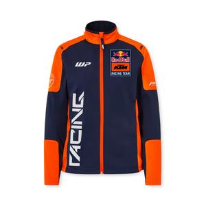 Chaqueta softshell KTM Replica Team azul-naranja de mujer