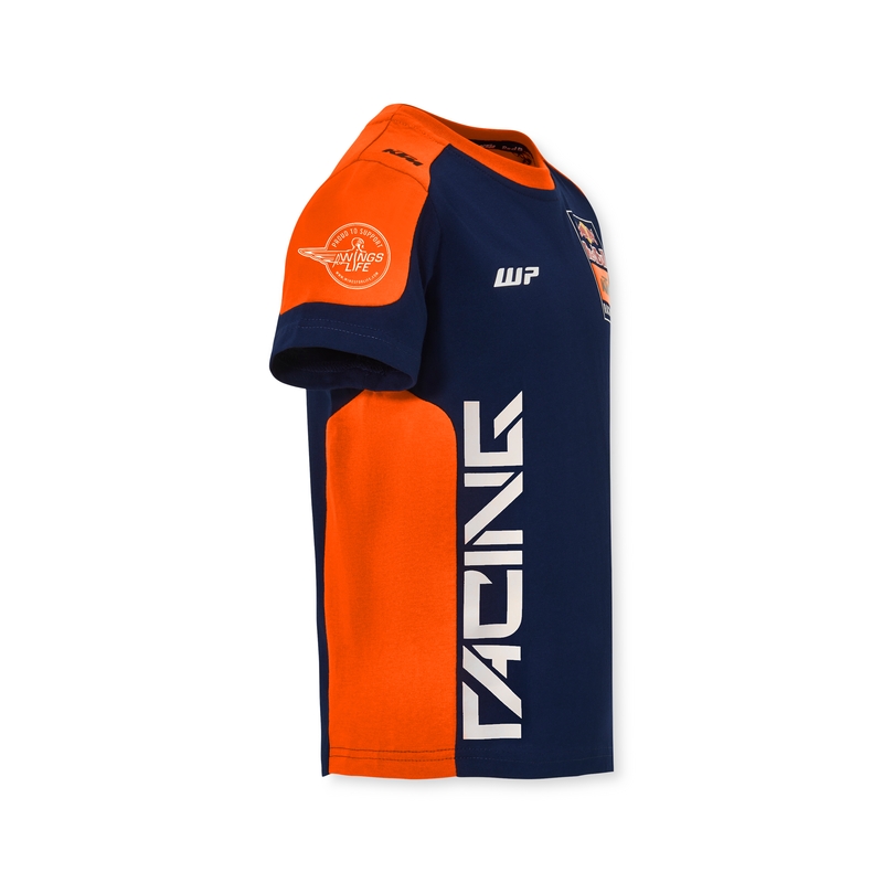Camiseta niño KTM Replica Team azul-naranja