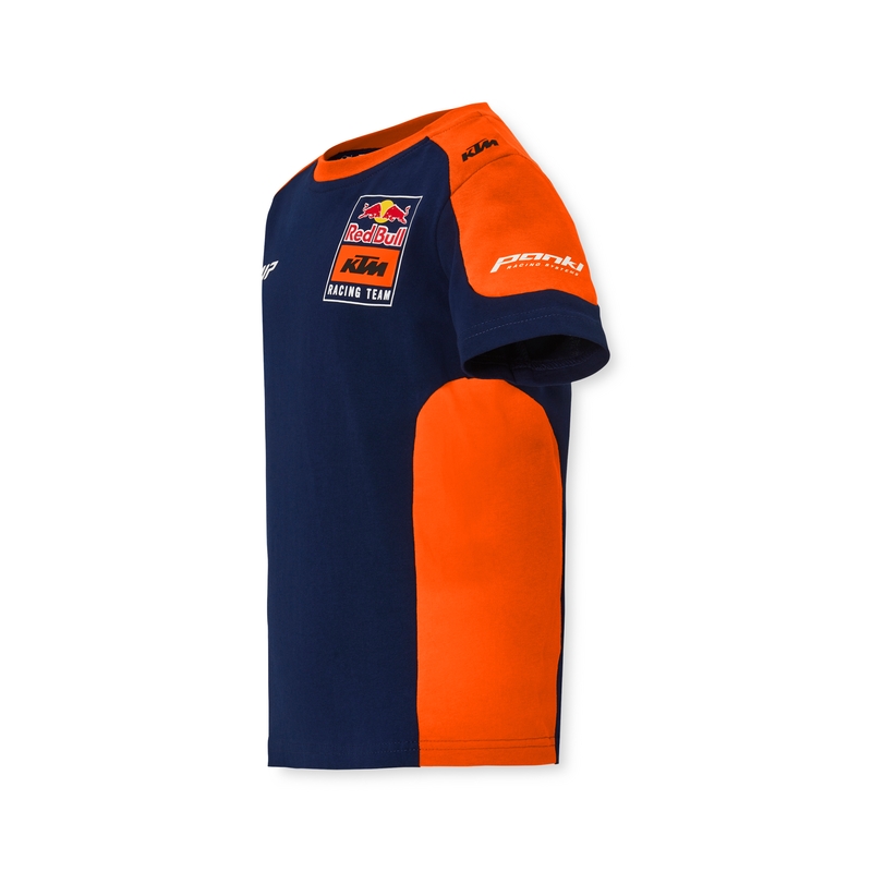 Camiseta niño KTM Replica Team azul-naranja