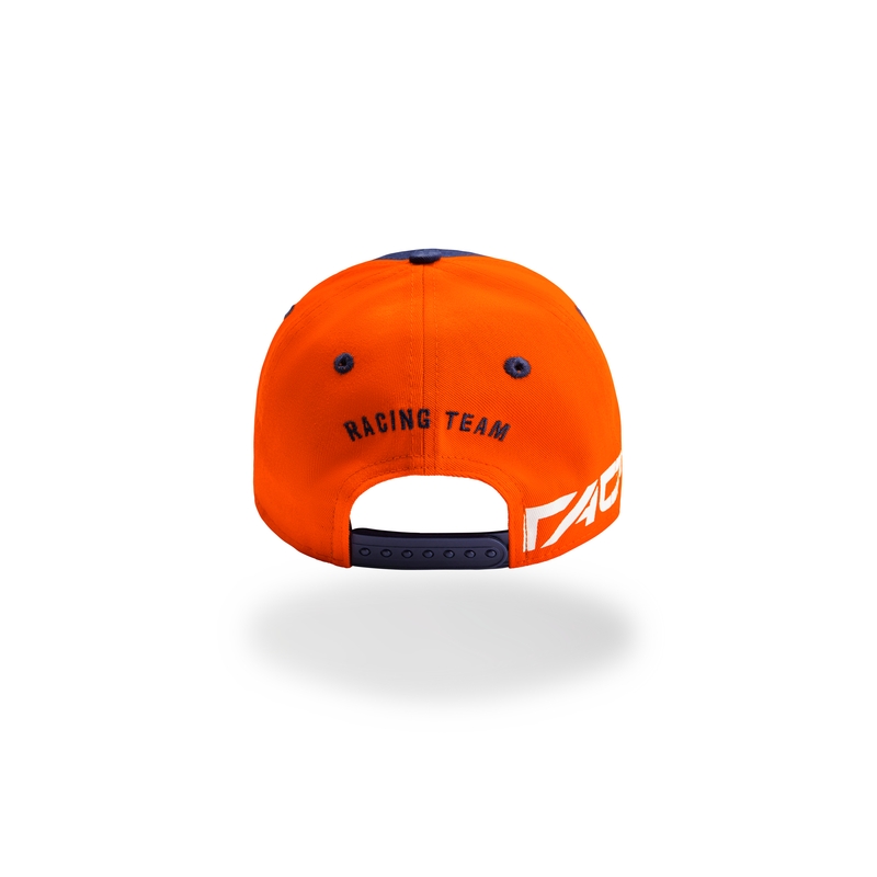 Gorra plana infantil KTM azul-naranja
