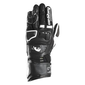 Guantes de moto Furygan STYG 15 blanco y negro