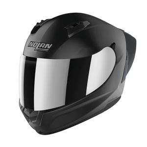 Casco integral de moto Nolan N60-6 Sport Silver Edition 18 negro