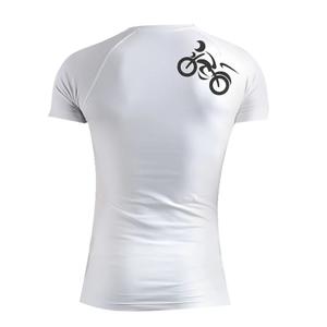 Camisa de hombre nanosilver® MOTO blanca