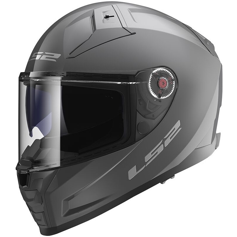 Casco integral de moto LS2 FF811 Vector II Gris sólido mate