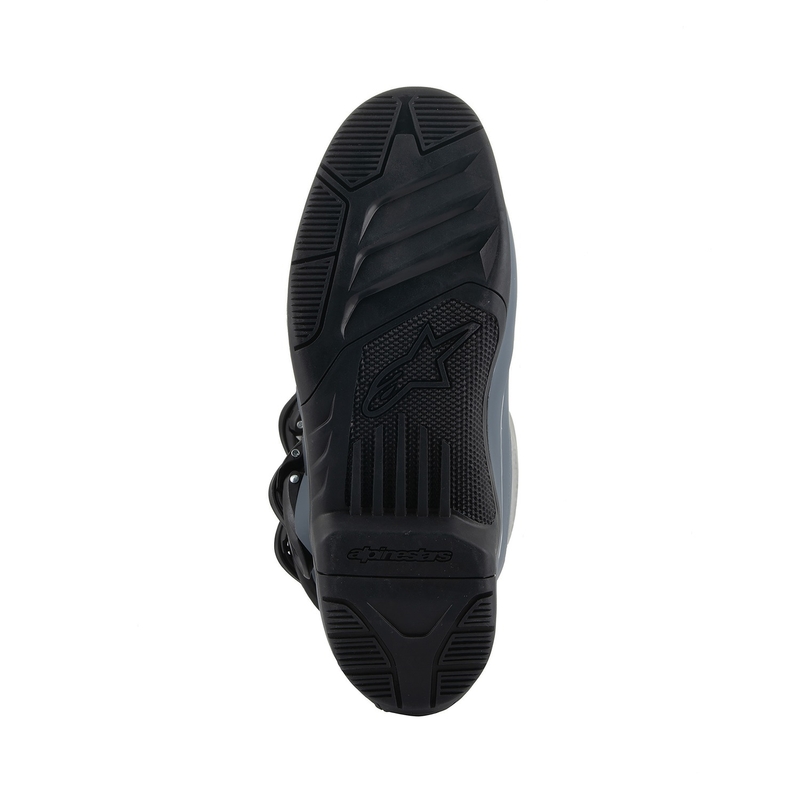 Botas de moto Alpinestars Tech 3 gris claro-negro-amarillo fluo