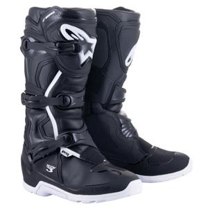 Botas Moto Alpinestars Tech 3 Enduro Waterproof 2024 Negras y Blancas