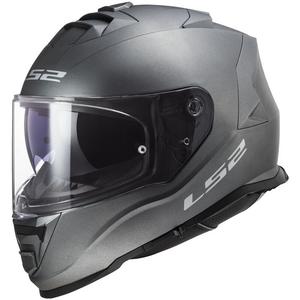 Casco integral de moto LS2 FF800 Storm II Solid titanio mate