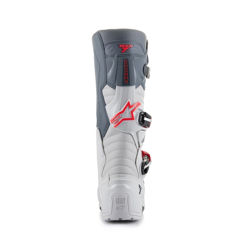 Botas de moto Alpinestars Tech 7 Enduro 2024 gris-fluo-negro