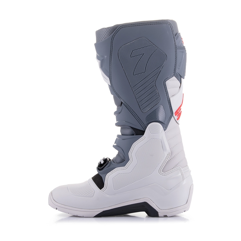 Botas de moto Alpinestars Tech 7 Enduro 2024 gris-fluo-negro