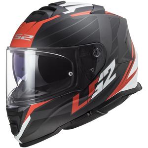 Casco integral de moto LS2 FF800 Storm II Nerve negro-rojo
