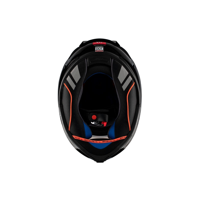 MT REVENGE 2 S SOLID A0 casco integral de moto blanco brillante