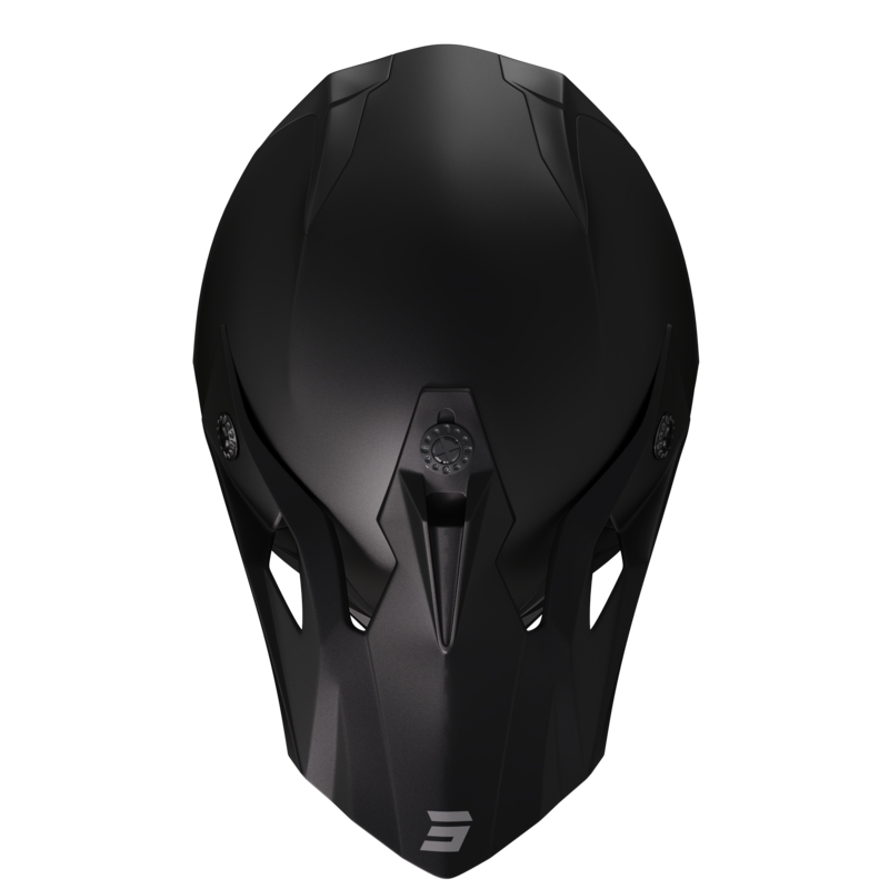 Casco Motocross Shot Pulse Solid 2.0 negro mate