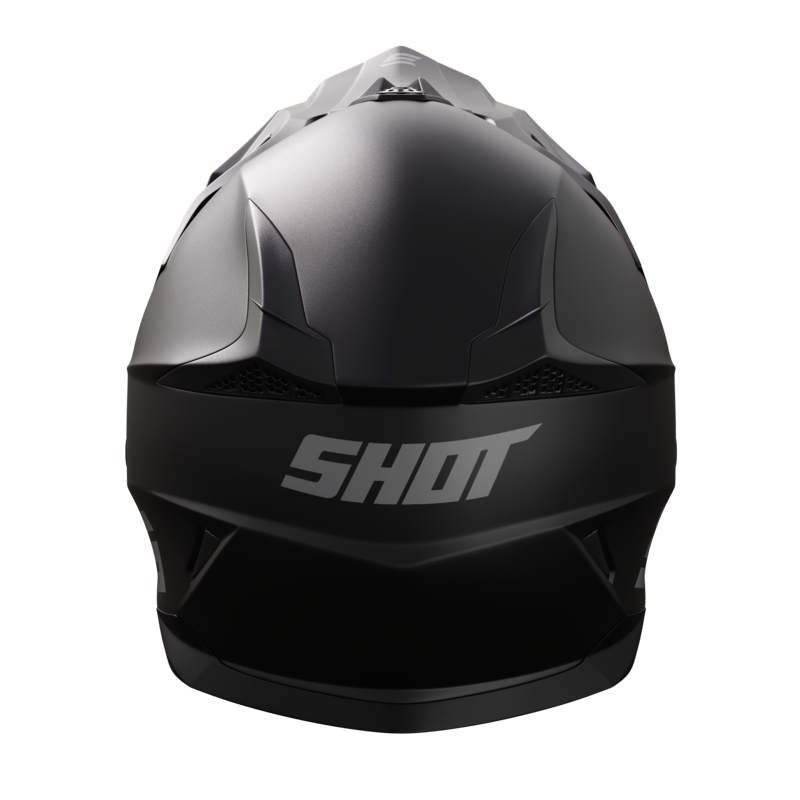 Casco Motocross Shot Pulse Solid 2.0 negro mate