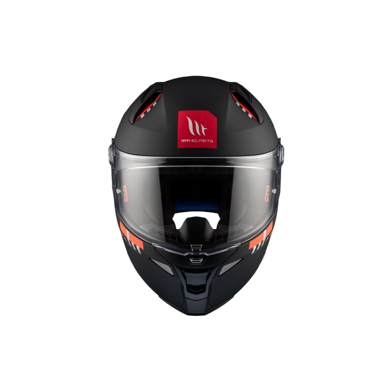 MT REVENGE 2 S SOLID A1 casco integral de moto negro mate