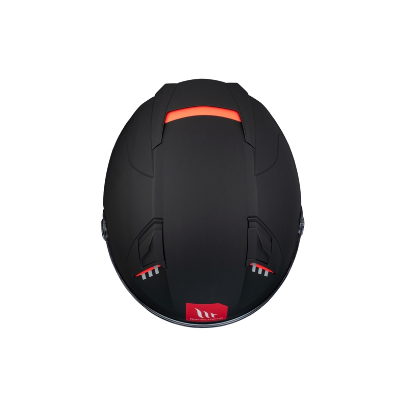 MT REVENGE 2 S SOLID A1 casco integral de moto negro mate