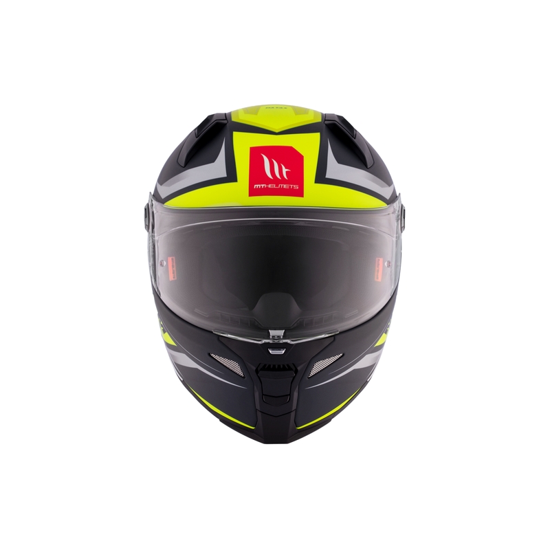 MT REVENGE 2 S HATAX C3 casco integral de moto negro-gris-amarillo