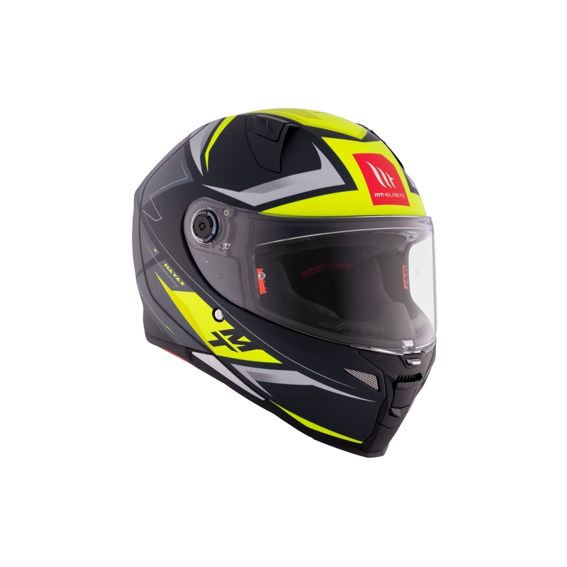MT REVENGE 2 S HATAX C3 casco integral de moto negro-gris-amarillo