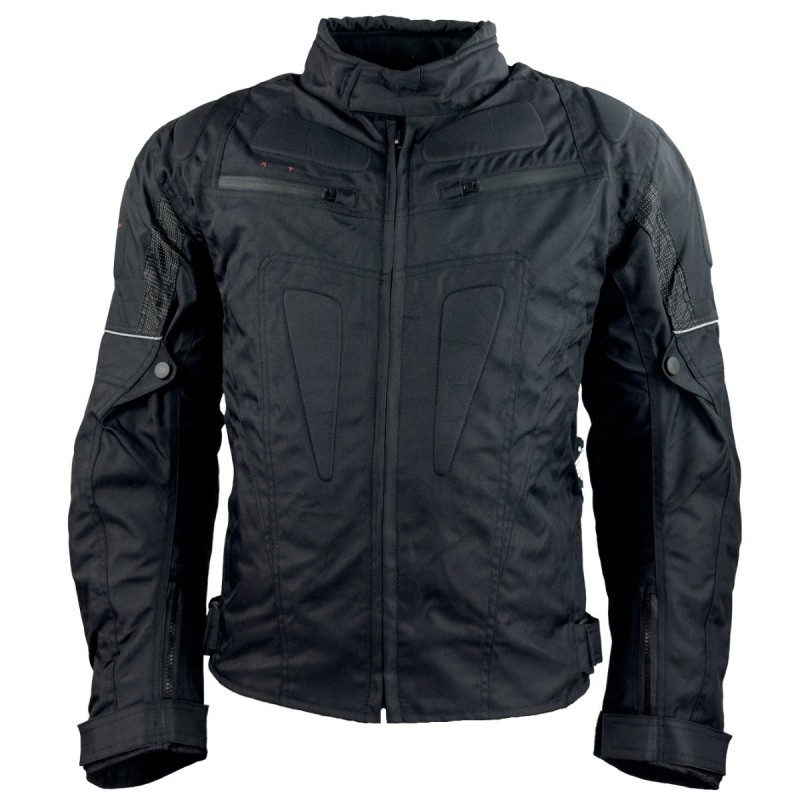 Chaqueta de moto Roleff Riga negra