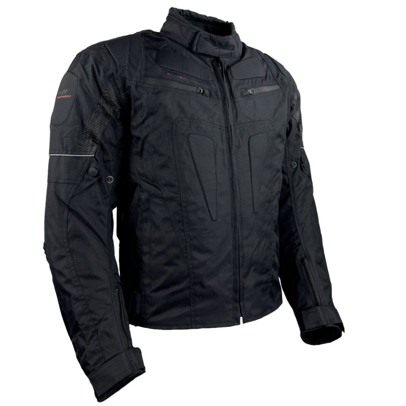 Chaqueta de moto Roleff Riga negra