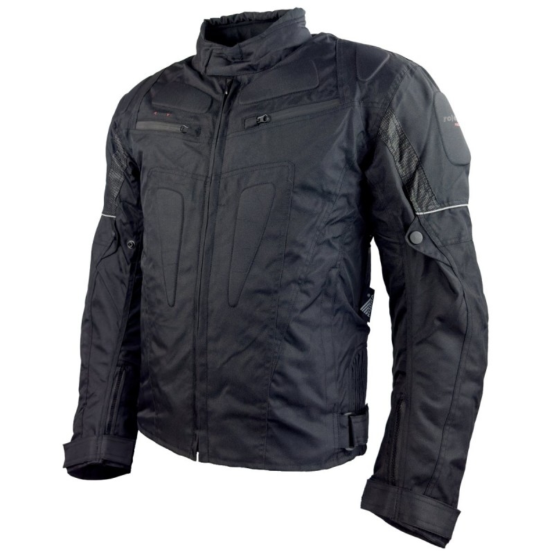 Chaqueta de moto Roleff Riga negra